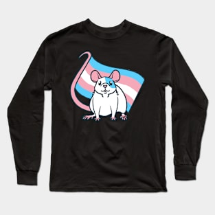 Trans Pride Rat Long Sleeve T-Shirt